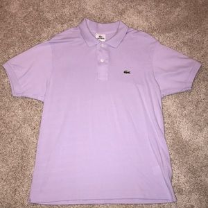 Lacoste Light Purple Classic Polo